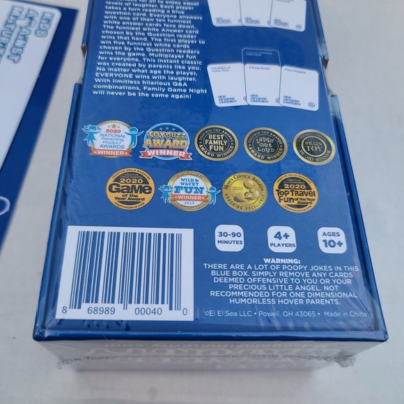 Kids Against Maturity A Fun Party Card Game for Kids and Families NEW & SEALED - Picture 3 of 3